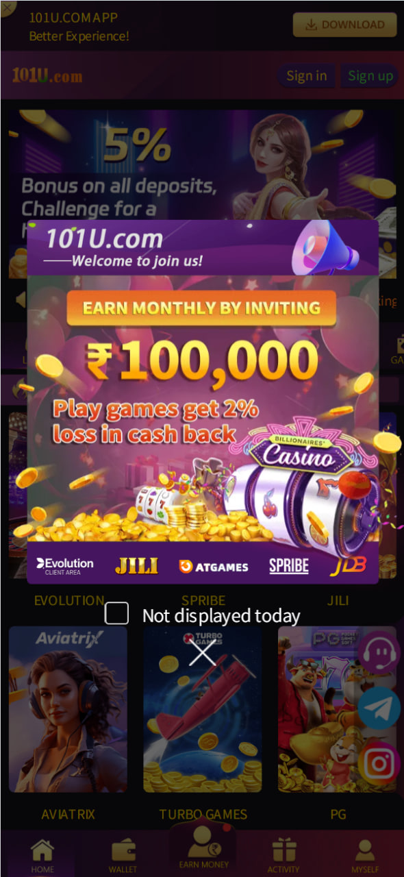 The third image of the app ,online betting platform with the best betting games with highest cash rewards